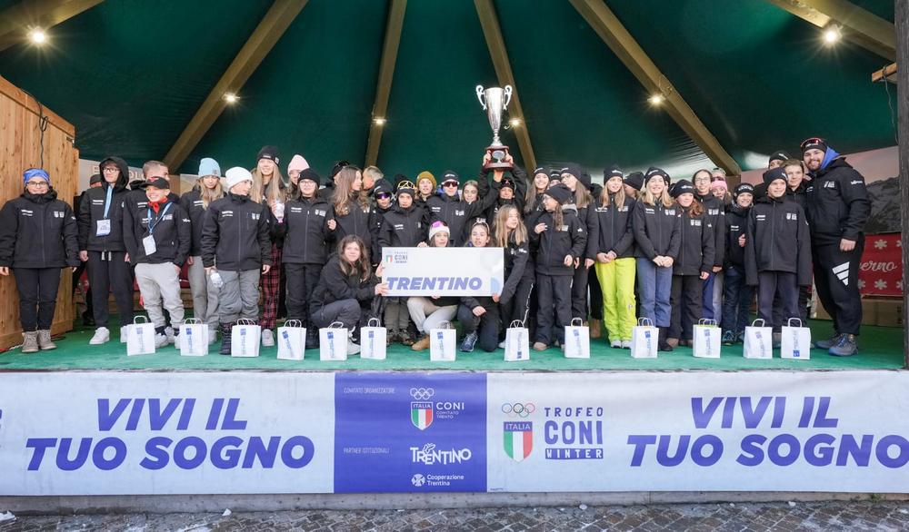 Festa a Pinzolo, il Trentino vince il 1° Trofeo CONI Winter. Il Piemonte ospiterà l'edizione 2023