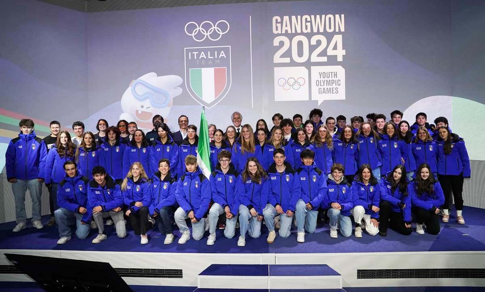 Italia Team presented ahead of Gangwon 2024 with 74 Azzurri competing in 13 disciplines. Malagò: “Lots of potential”