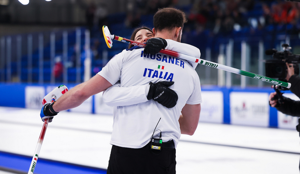 Constantini e Mosaner sul tetto del mondo: storico successo azzurro nella finale di doppio misto a Fredericton Constantini e Mosaner sul tetto del mondo: storico successo azzurro nella finale di doppio misto a Fredericton