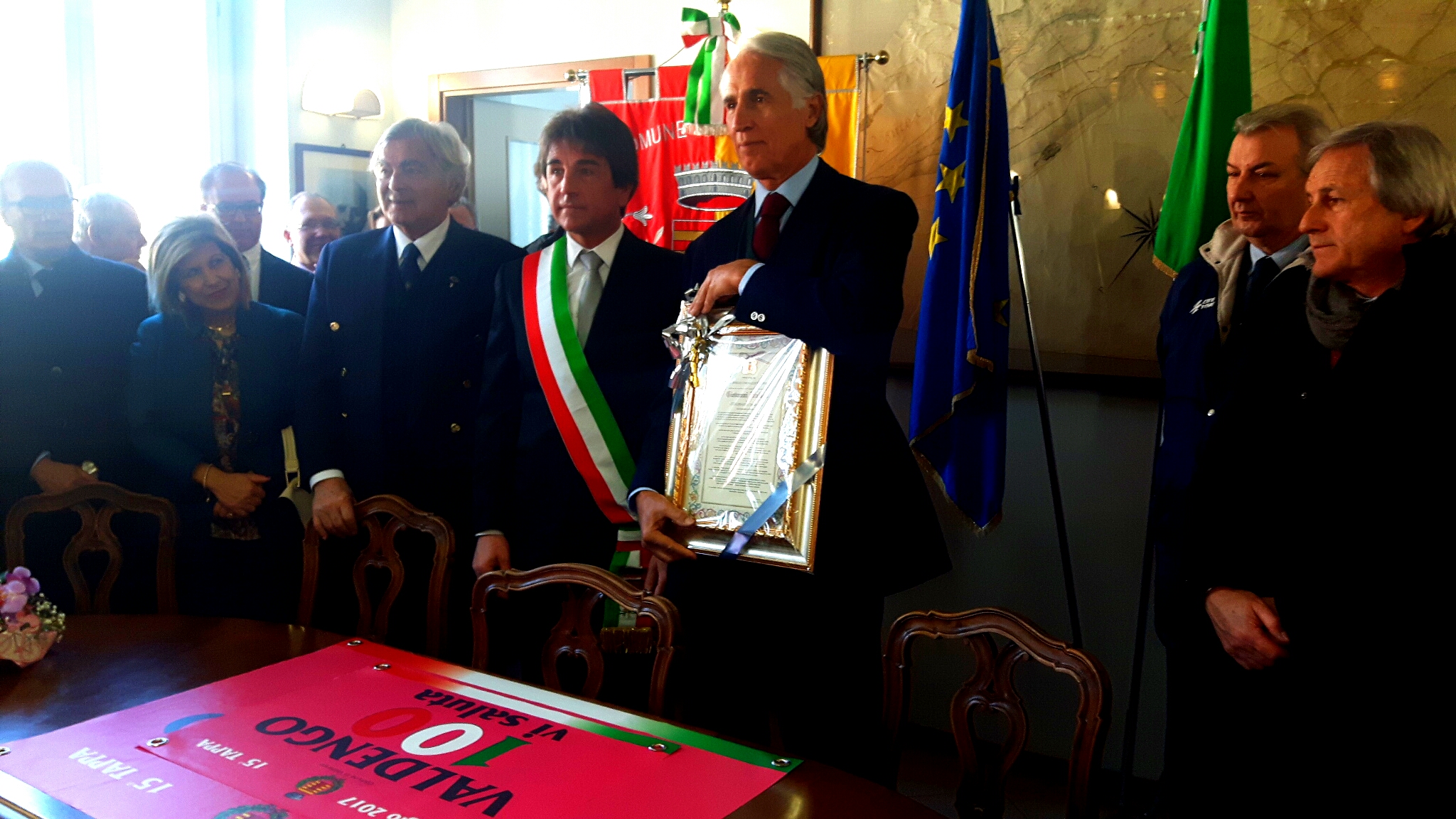 Il Piemonte abbraccia Malagò, nominato cittadino onorario di Valdengo. "Orgoglioso del territorio"