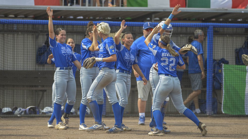 Softball, ufficializzato il calendario del round robin. Il 22 luglio l'esordio dell'Italia contro gli USA