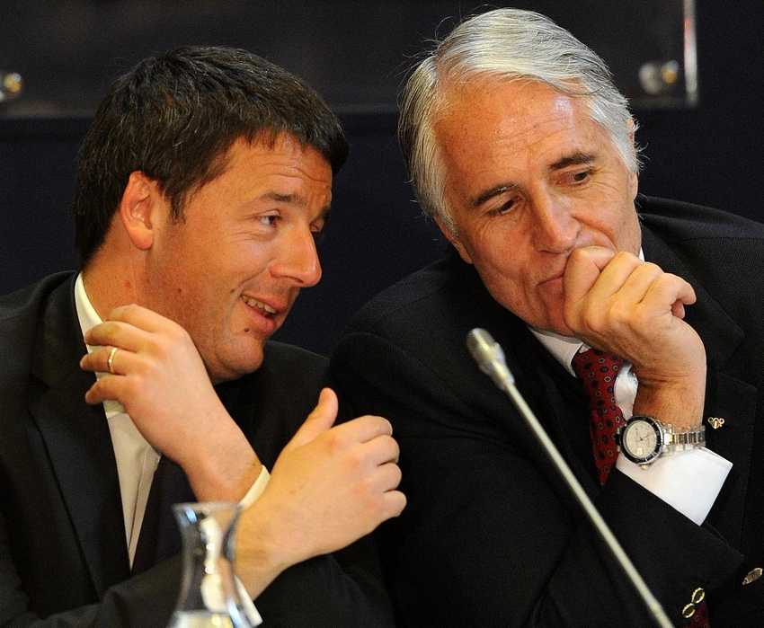 Malagò meets Renzi: Prime Minister will be at CONI on December 15 for the Golden Collars