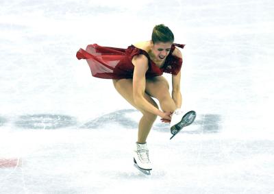 Figure skating: Carolina and Giada in the first single round