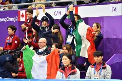 Figure skating team event: Italy 4° place