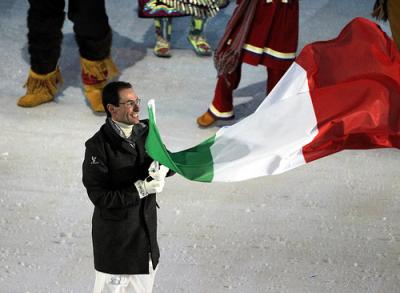 Sfila l'Italia aperti i Giochi