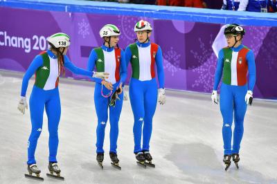 Short Track debuts: italian relay in final with record