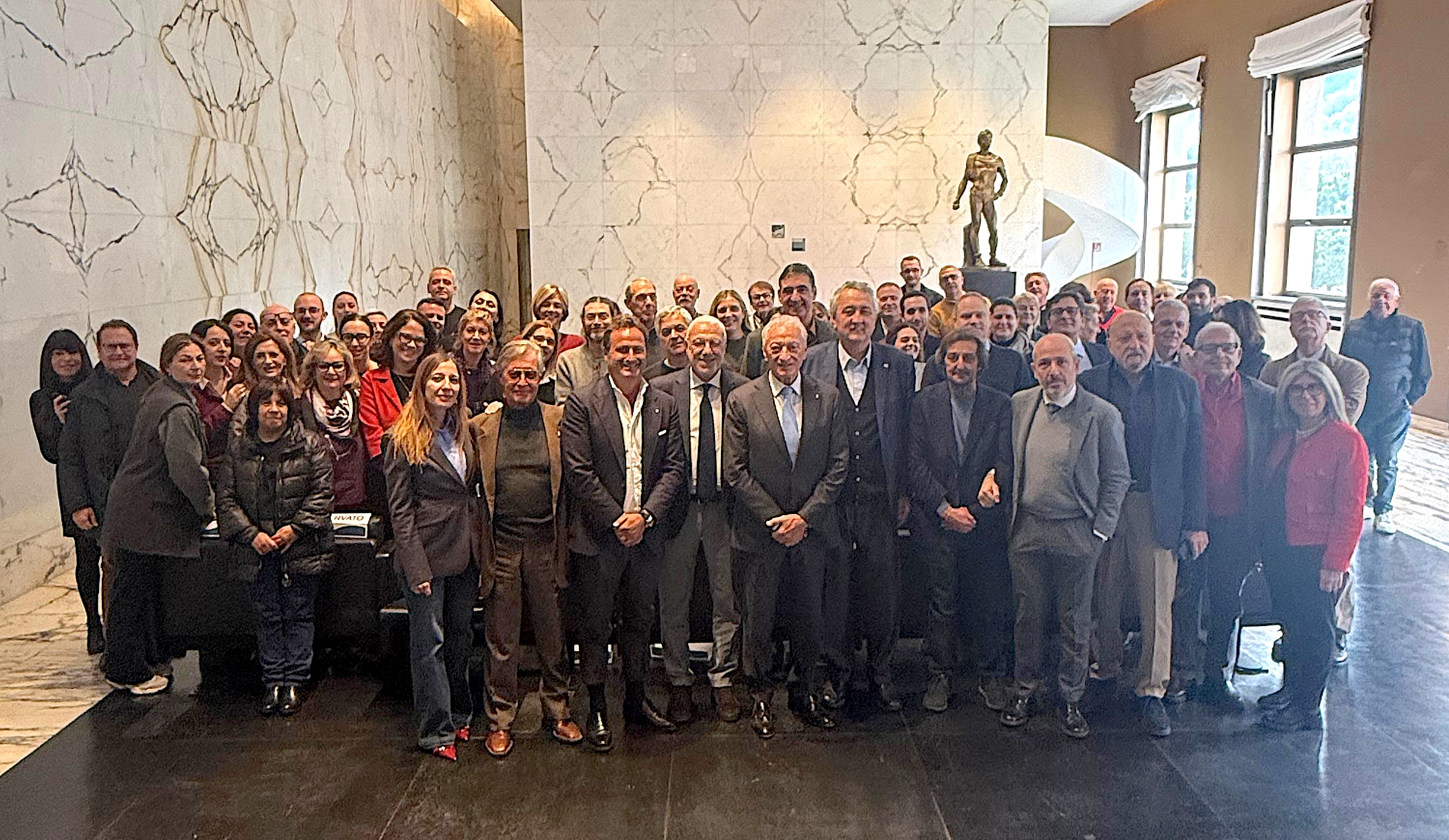 Proseguono le visite del Presidente Buonfiglio alle Federazioni Sportive Nazionali per gli auguri natalizi