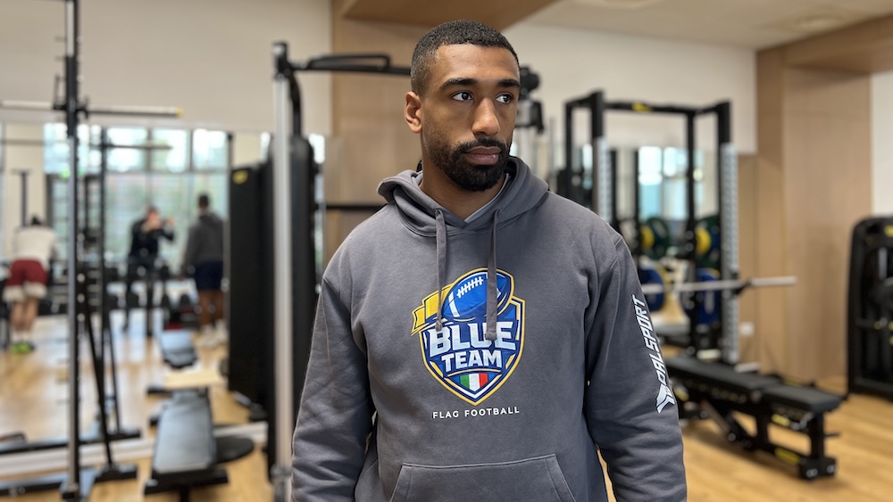 Nazionale maschile di flag football sottoposta a test, Jordan Bouah: “Obiettivo Los Angeles 2028”