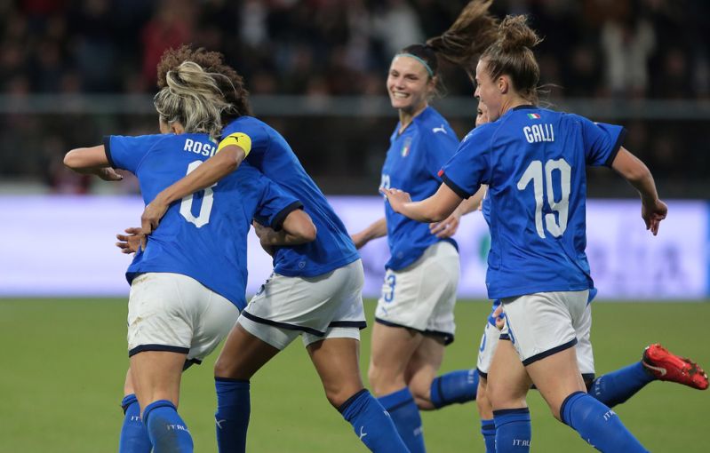 L'Italia femminile batte il Belgio 2-1, a un passo la qualificazione ai Mondiali 2019