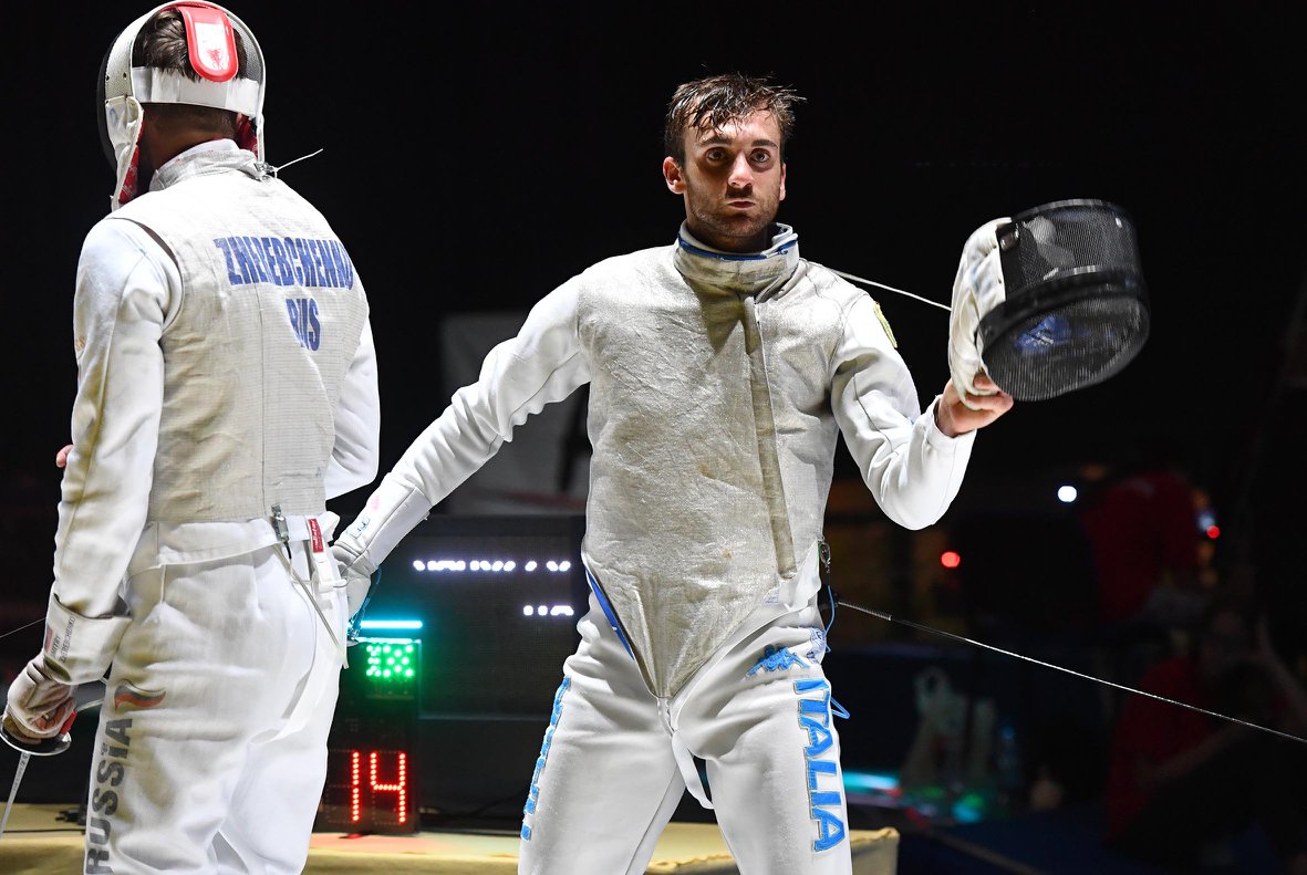 Daniele Garozzo quarti di finale Novi Sad