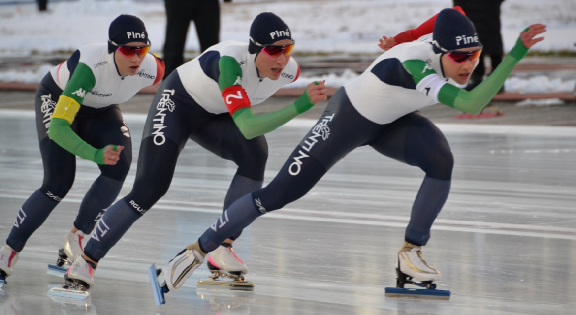 Coppa del Mondo, Lollobrigida show: 3ª nei 3 mila metri e 2ª con Bettrone e Bonazza nel Team Sprint