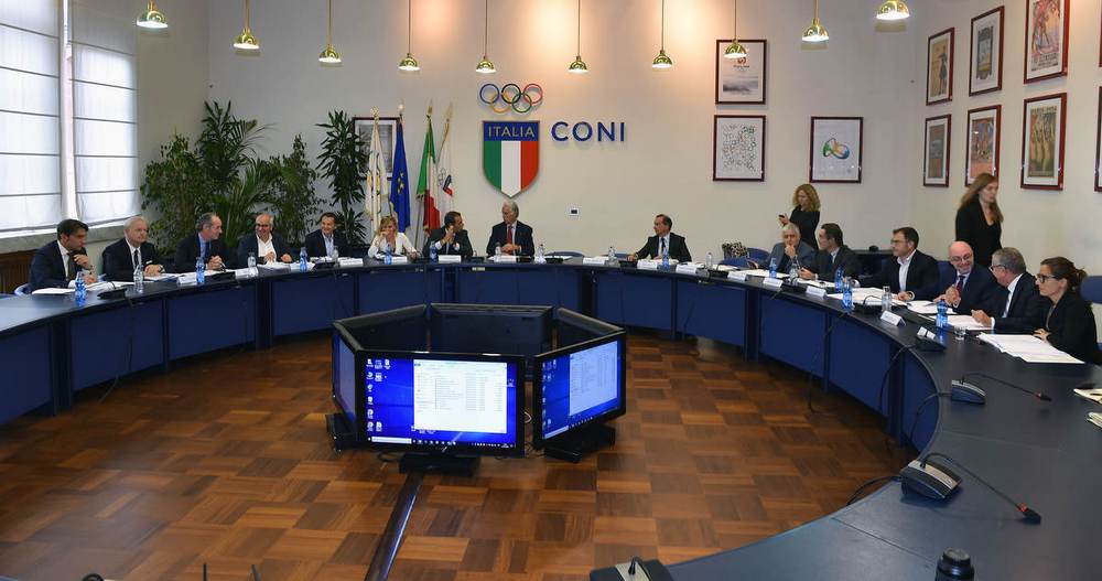 Candidatura Milano-Cortina 2026, prima riunione operativa al CONI