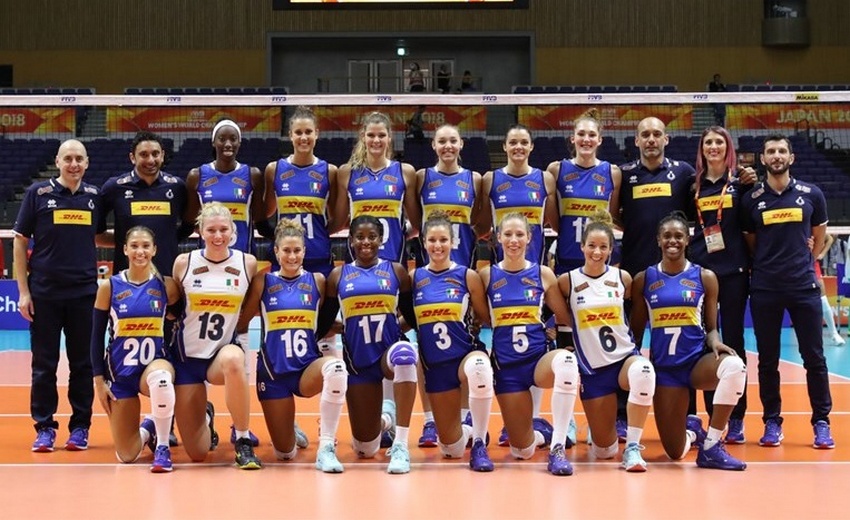 nazionale volley mondiale2018