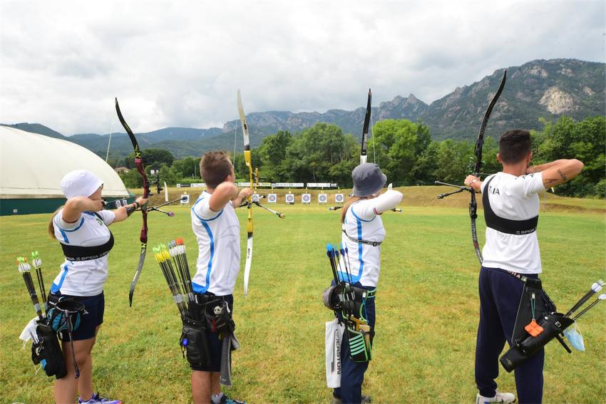 Nazionale in raduno: gara di valutazione per scegliere le squadre di CdM e Qualificazione Olimpica