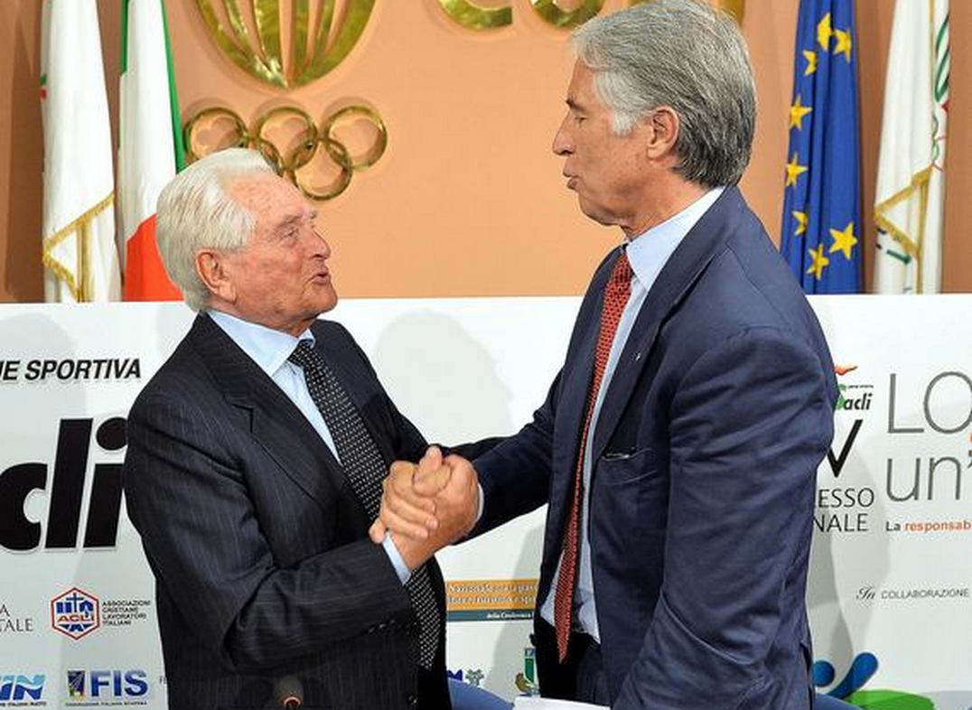 Addio Giampiero Boniperti campione in campo e nella vita. Ultimo testimone di Italia - Ungheria 1953 che inaugurò l'Olimpico di Roma