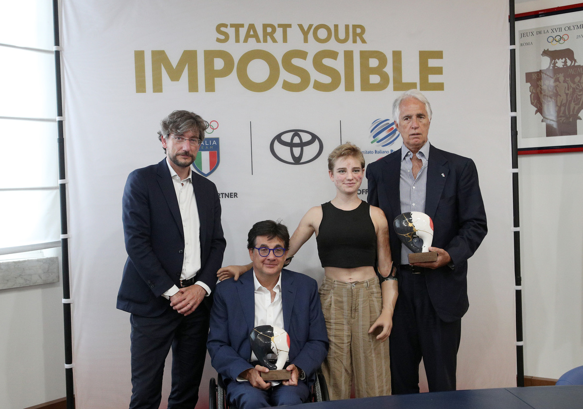 Toyota Motor Italia sostiene gli atleti azzurri in vista dei Giochi Olimpici