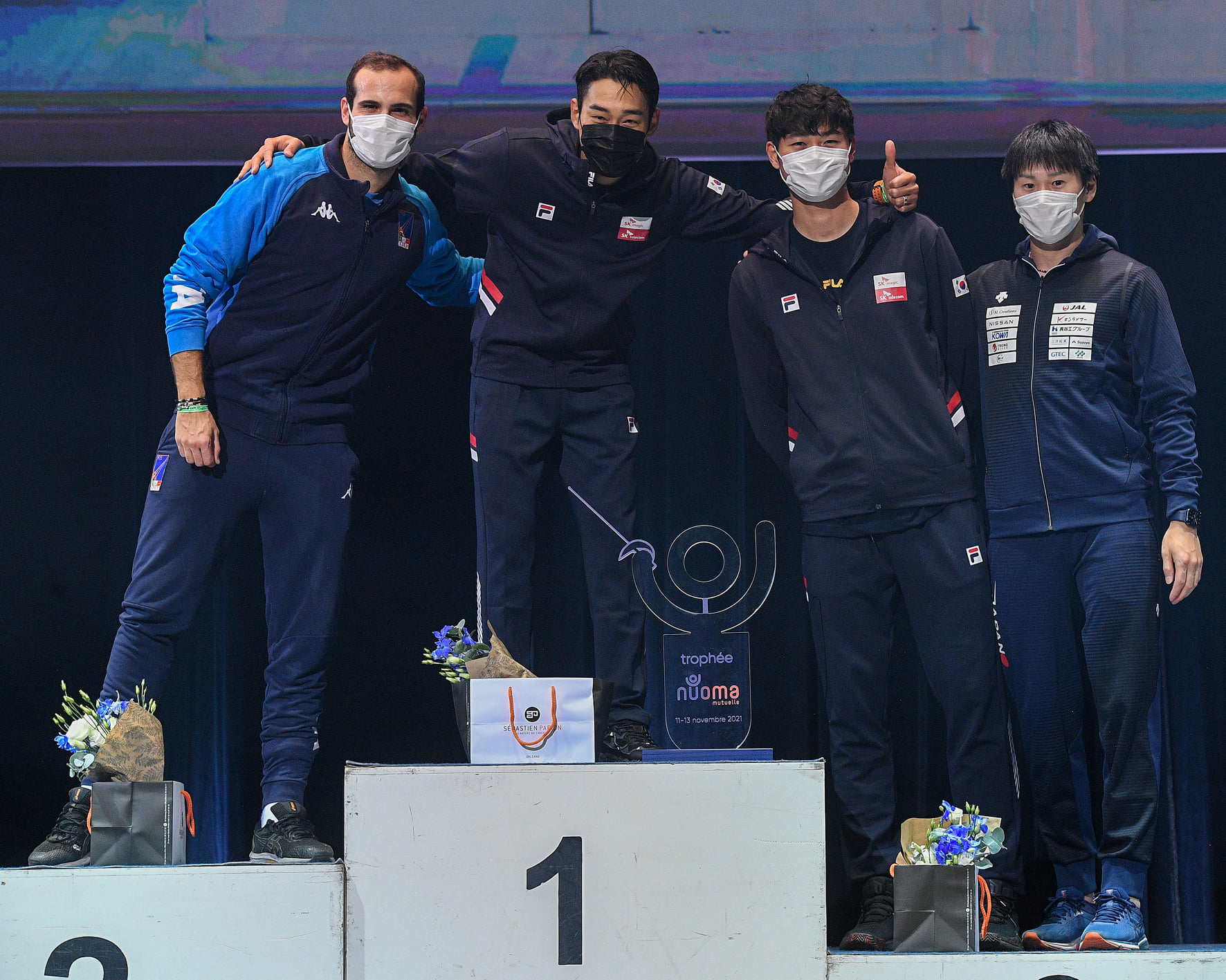 Coppa del Mondo di sciabola, Luca Curatoli 2° a Orleans