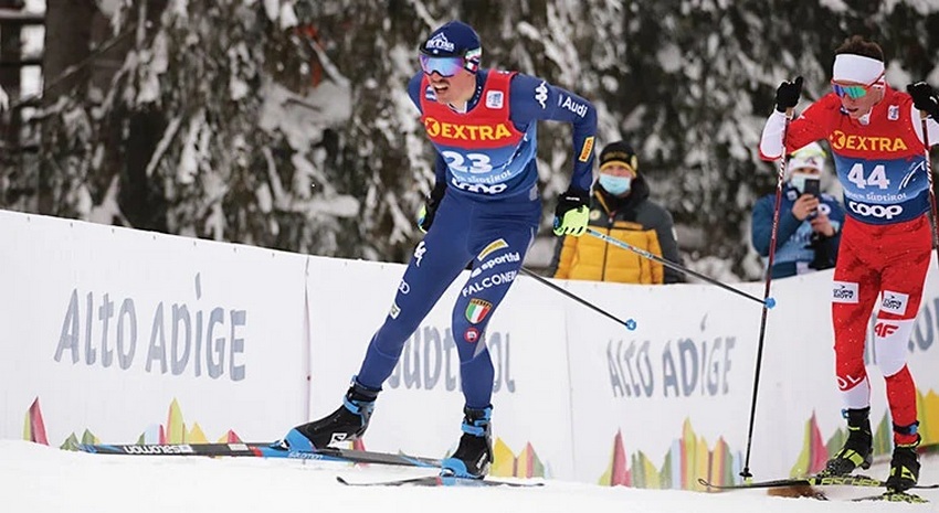 Tour de Ski: De Fabiani secondo nella 15 km TC in Val di Fiemme