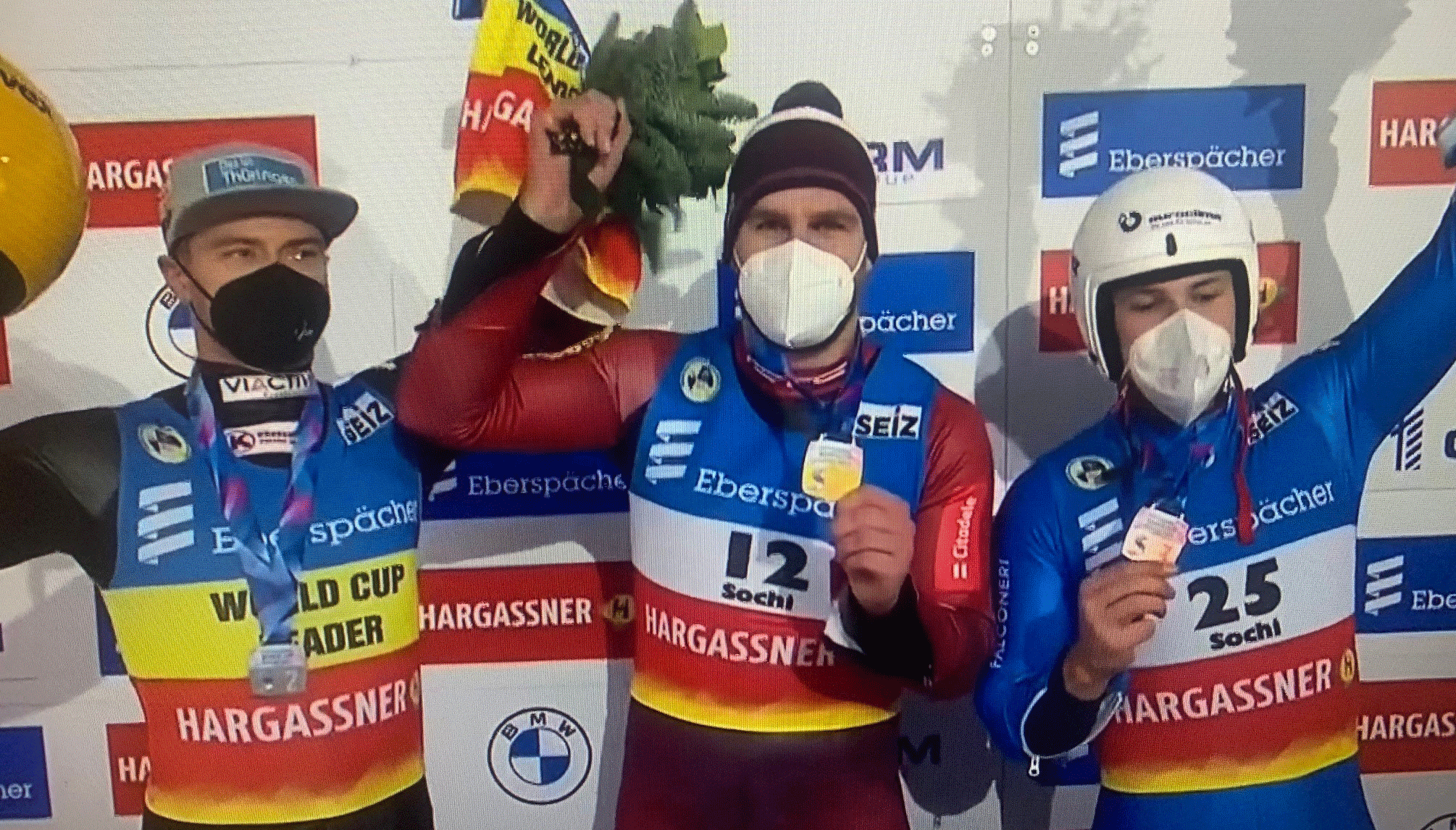 Dominik Fischnaller 3° nella tappa di Coppa del Mondo di Sochi