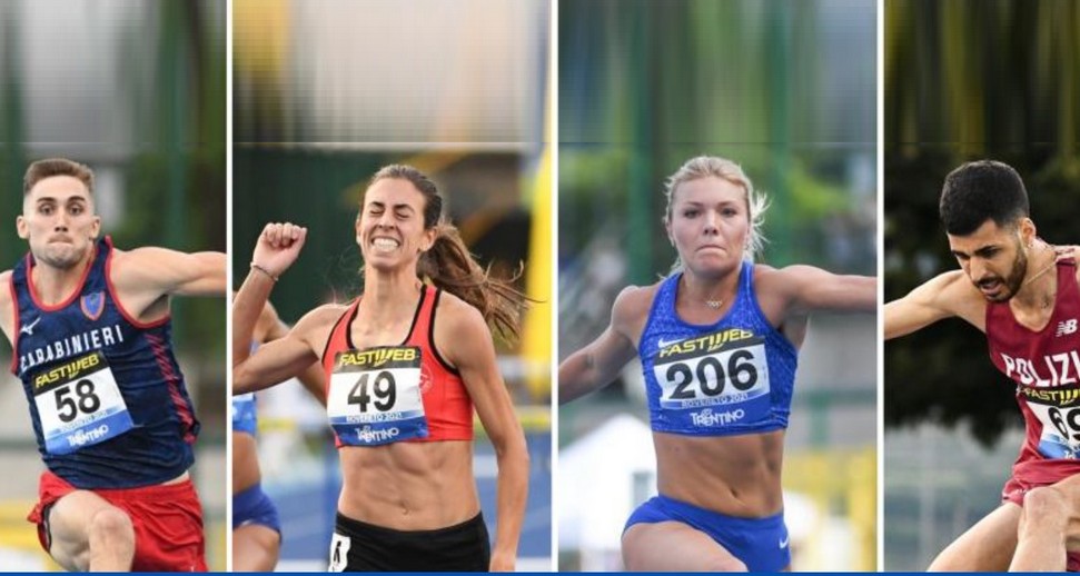 Atletica: pass per Dariya Derkach, Tobia Bocchi, Eleonora Marchiando e Ala Zoghlami. Ai Giochi in 351 