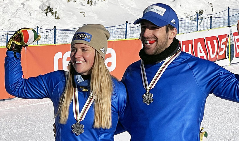Moioli-Sommariva sul podio, coppia d'argento ai Mondiali di Idre Fjall