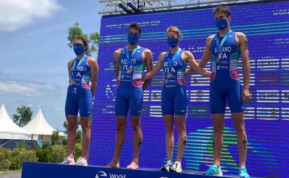 Triathlon, la staffetta mista ottiene la carta olimpica. Ai Giochi 278 azzurri