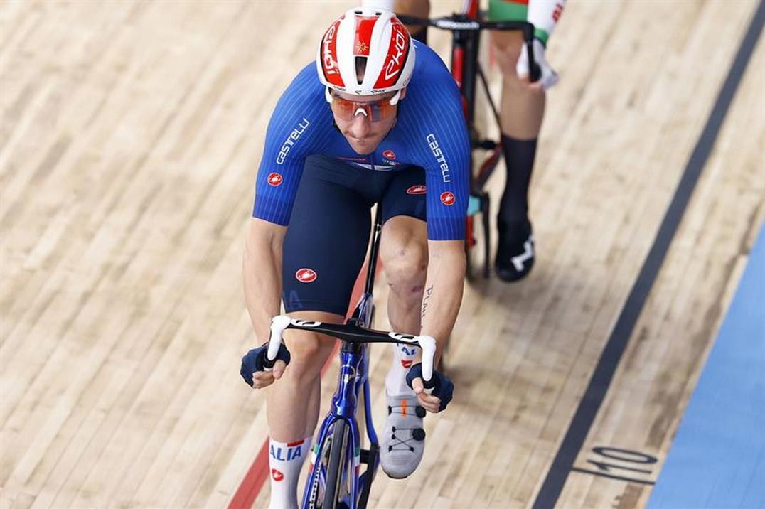 Strepitosa rimonta nella corsa a punti Viviani vince il bronzo nell’Omnium. Quarte Alzini (Inseguimento) e Barbieri/Paternoster (Madison)