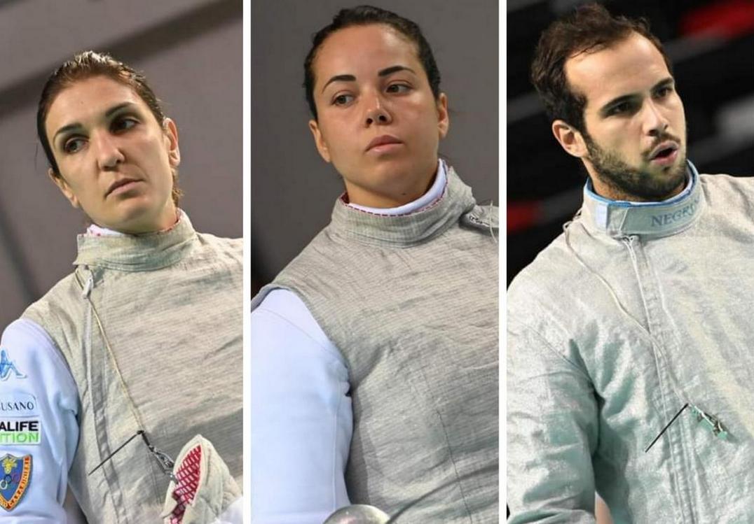 Tris di medaglie agli Europei di Antalya: Argento per Arianna Errigo (fioretto) e Luca Curatoli (sciabola), Bronzo per Alice Volpi (fioretto)