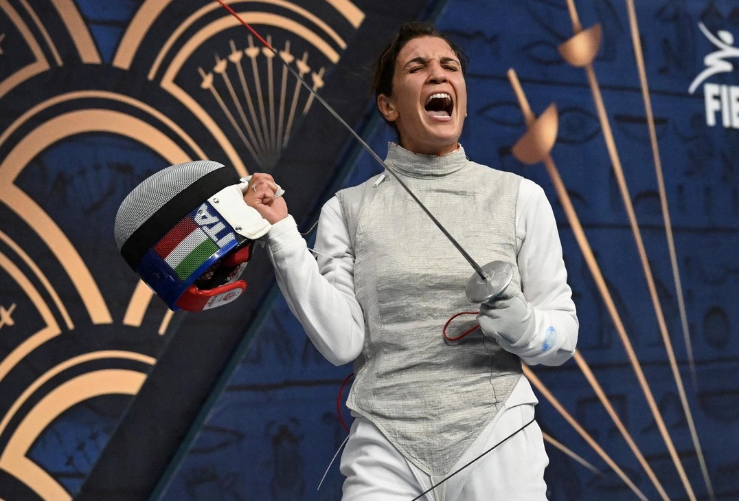 Mondiali assoluti: Arianna Errigo porta a casa l'argento nel fioretto, è la sua nona medaglia iridata