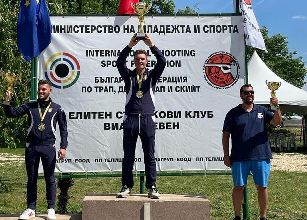 Gran Prix in Bulgaria: Pittini e Palmucci primo e secondo nello skeet. Podio tutto azzurro al femminile con Longhi, Scocchetti, Del Prete