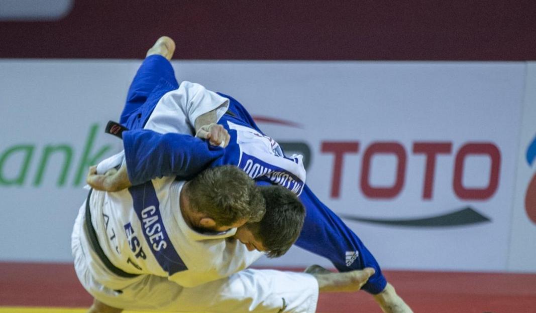 Manuel Lombardo secondo nella nuova categoria (73 kg) al Grand Slam di Antalya