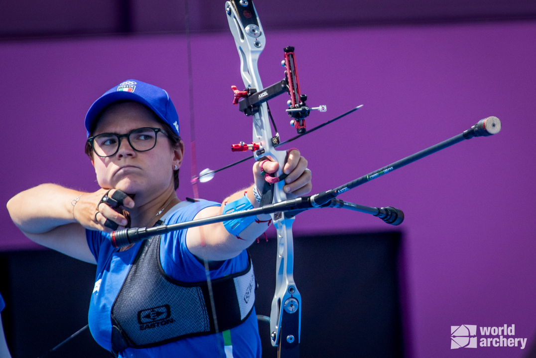 1Lucilla Boari al tiro a Tokyo