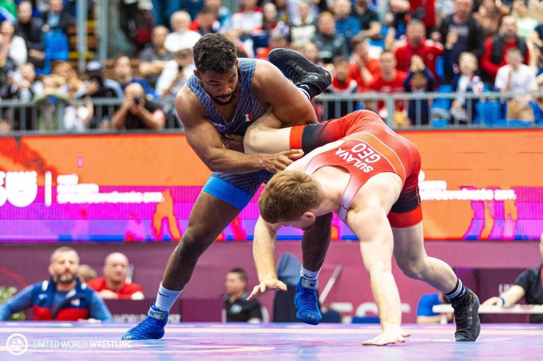 Campionati Europei: Frank Chamizo (-74 kg) si prende l'argento. Domani Enrica Rinaldi (-76kg) lotterà per il bronzo