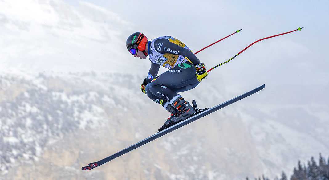 Primo podio in Coppa del Mondo per Mattia Casse, terzo nella discesa in Val Gardena