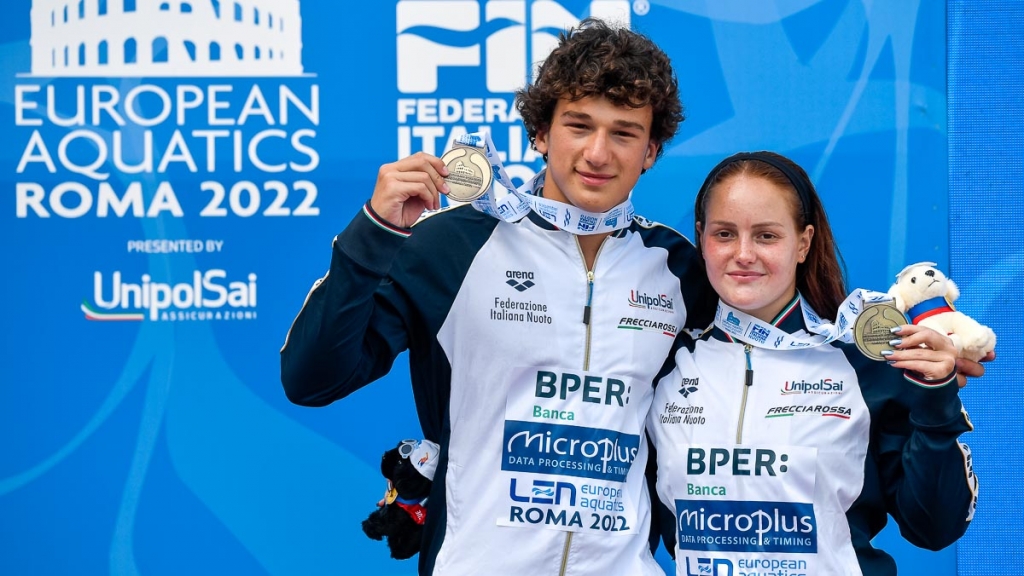 Chiara Pellacani Matteo Santoro sincro 3m tuffi