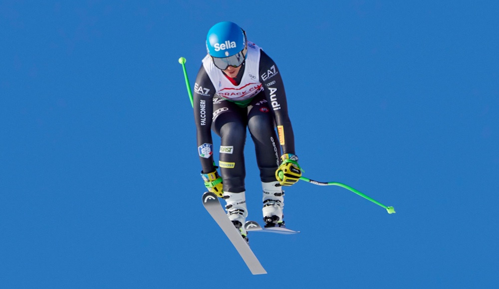 Italia ancora sul podio a St. Moritz: Elena Curtoni è seconda nel superG, Goggia chiude al 5° posto