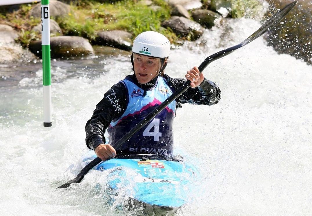 Doppietta azzurra sul podio europeo di Slalom: Stefanie Horn è d'oro nel K1, argento per Giovanni De Gennaro