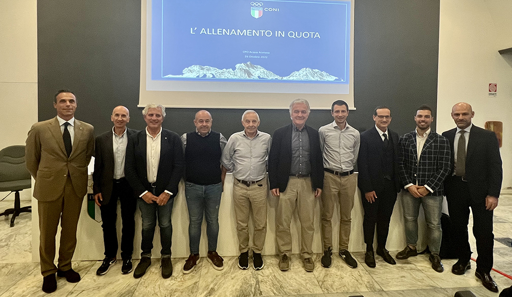 Seminario sull’allenamento in quota al CPO Acqua Acetosa, Mornati: “Centro Livigno unico al mondo”