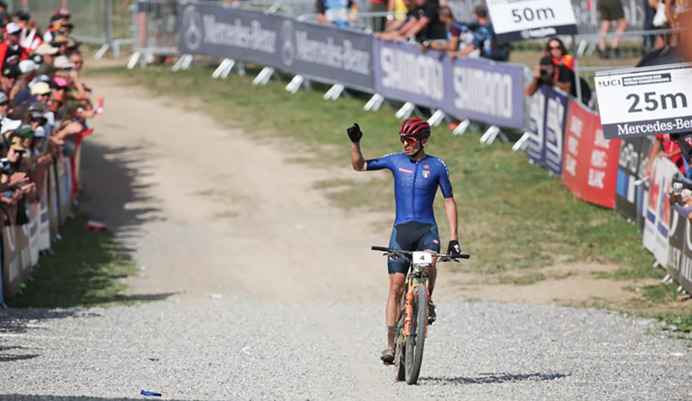 Medaglia di bronzo per Luca Braidot nella prova XCO Elite