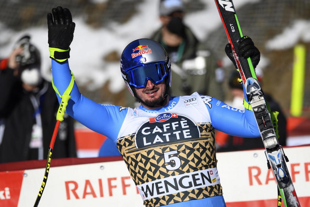 Coppa del Mondo, Dominik Paris 3° nella libera di Wengen