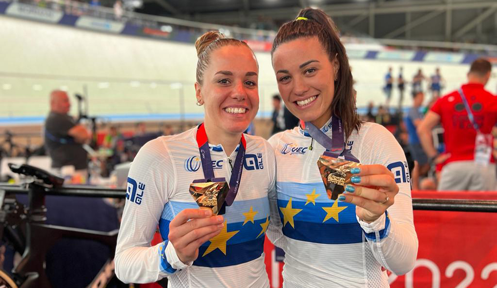 Ciclismo su pista, madison femminile da brividi: Barbieri e Zanardi vincono l’oro