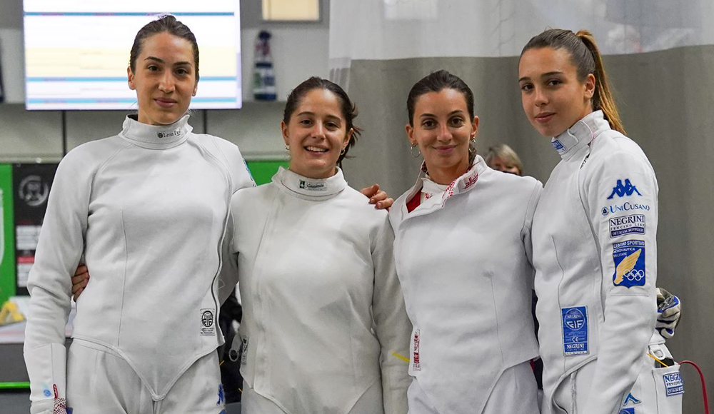 Coppa del Mondo: successo per le azzurre della spada, chiudono al secondo posto fiorettisti e sciabolatrici