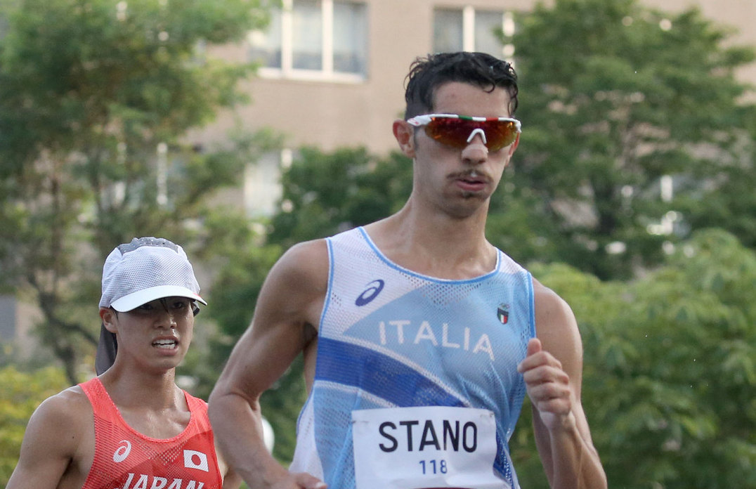 Debutto strepitoso per Massimo Stano: vince la 35 km di marcia in Slovacchia e stacca il biglietto per i mondiali