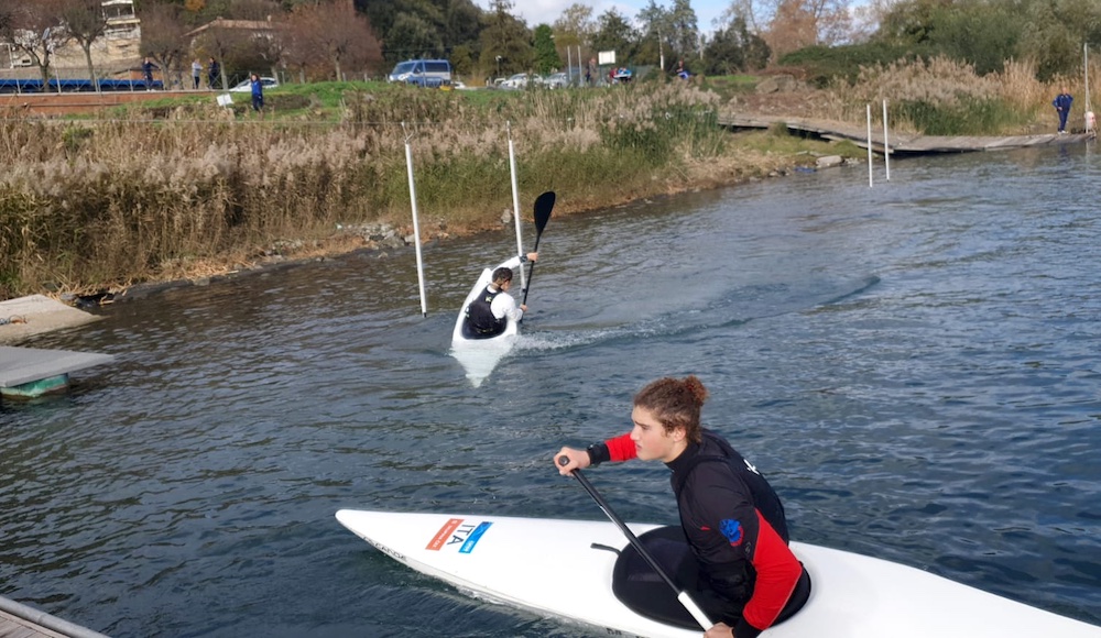 Canoa, tre giorni di test funzionali per atlete e atleti dei settori velocità e slalom