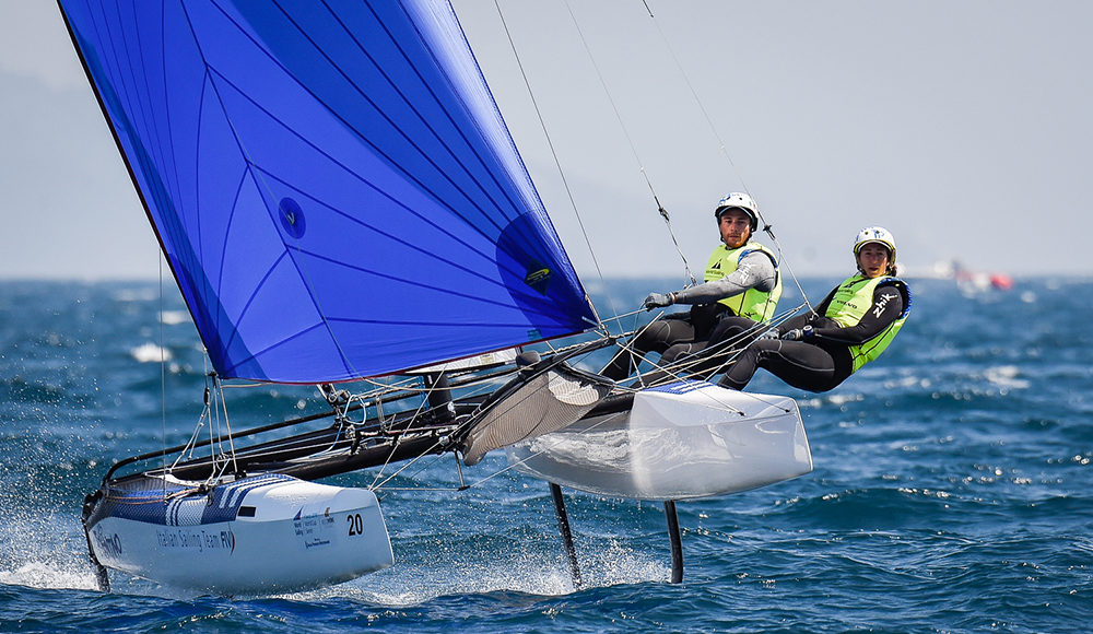 Nacra 17, Ruggero Tita e Caterina Banti senza freni: azzurri campioni del mondo. Argento per Ugolini e Giubilei