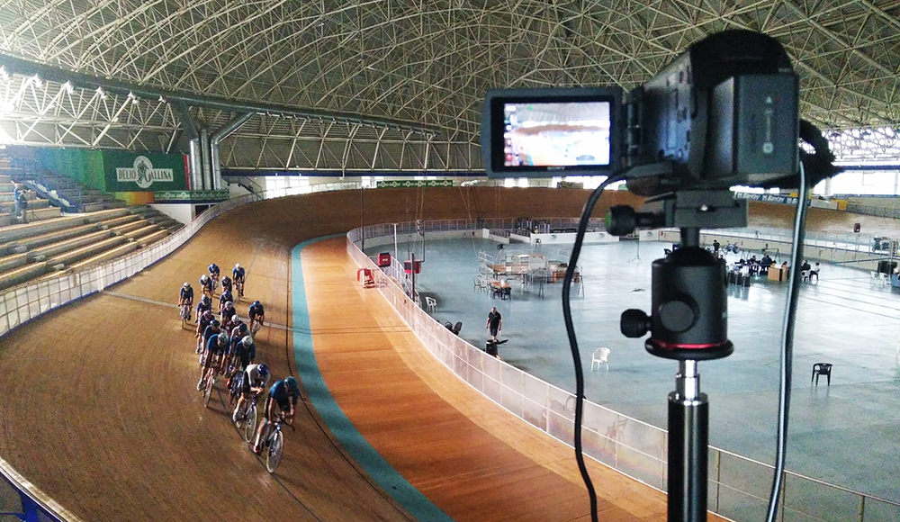 Al Velodromo di Montichiari si pensa a Parigi 2024: montati e testati tre nuovi sistemi tecnologici