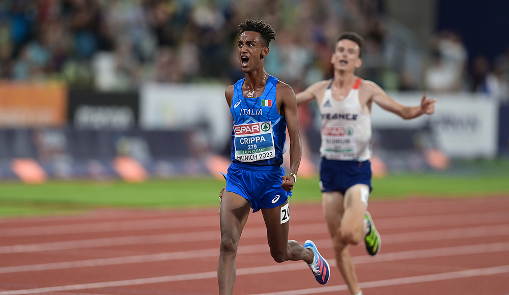 Crippa si prende l’ultima notte: campione d’Europa dei 10.000 metri. Bronzo alle azzurre della 4x100