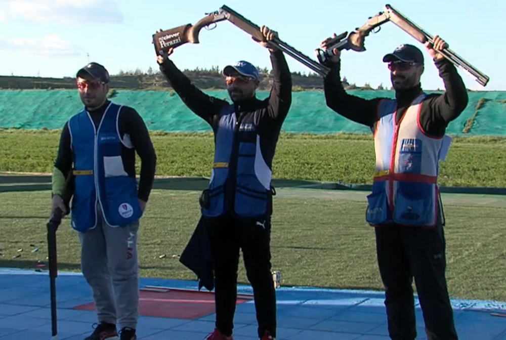 Coppa del Mondo: Cassandro sul podio a Nicosia, azzurro 2° nello skeet