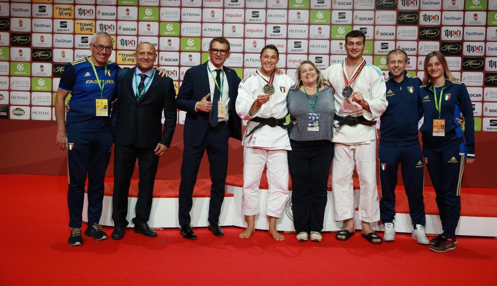 Grand Slam di Budapest: Bellandi vince nei 78 kg, Parlati secondo nei 90 kg 