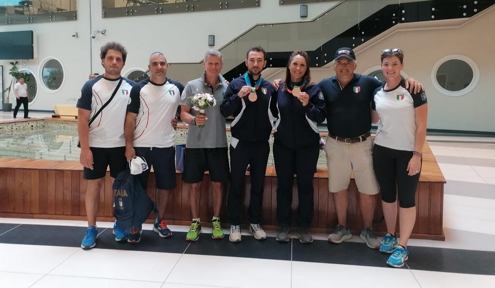 Coppa del Mondo: a Baku Rossetti e Cainero terzi nello Skeet Mixed Team 